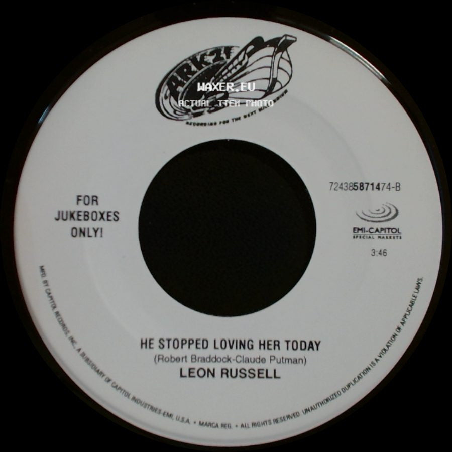 Leon Russell - Daddy Sang Bass / He Stopped Loving Her Today side B