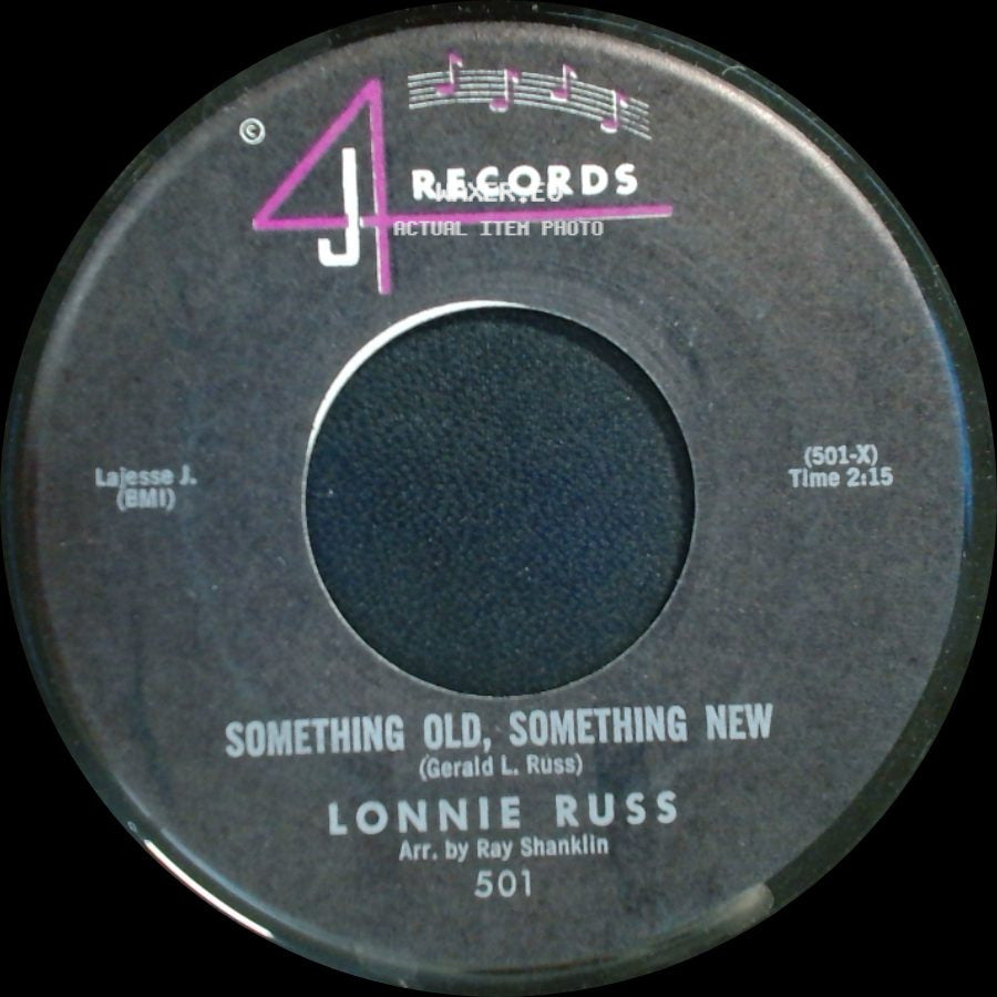Lonnie Russ - My Wife Can't Cook / Something Old, Something New side B