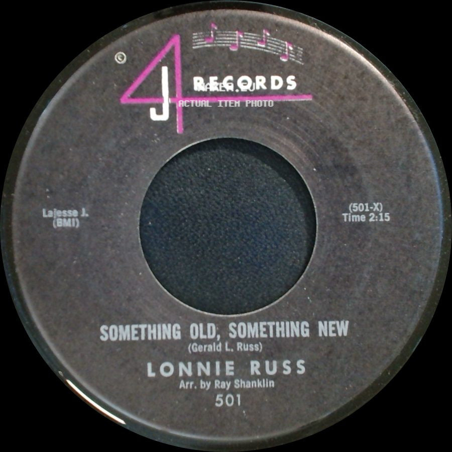Lonnie Russ - Something Old, Something New / My Wife Can't Cook side A
