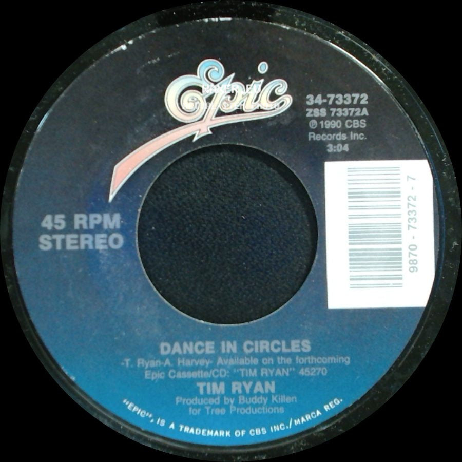 Tim Ryan - Dance In Circles / Honky Tonk Highway side A