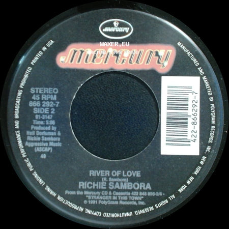 Richie Sambora - One Light Burning / River Of Love side B