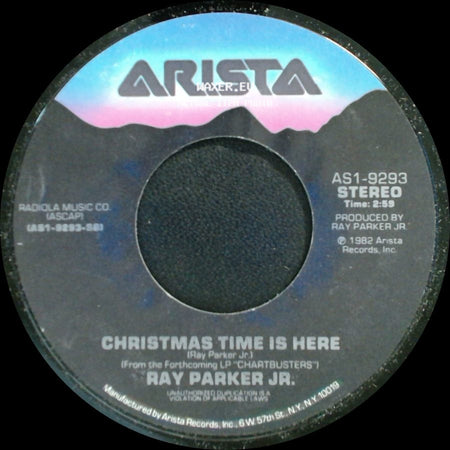 Ray Parker Jr. - Jamie / Christmas Time Is Here side B