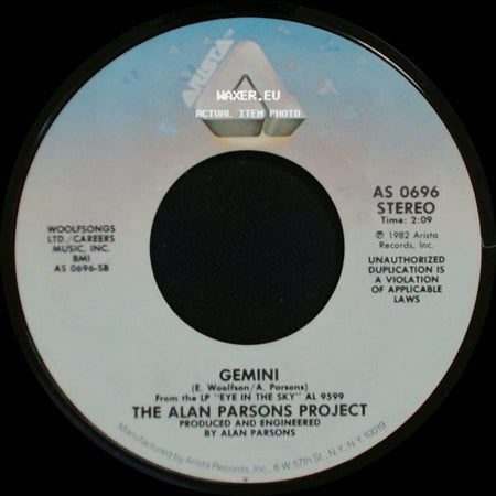 The Alan Parsons Project - Gemini / Eye In The Sky side A