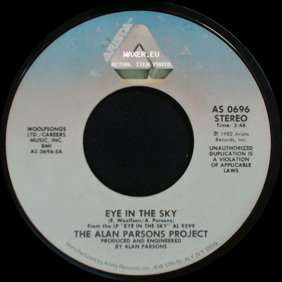 The Alan Parsons Project - Eye In The Sky / Gemini side A