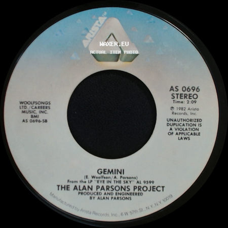 The Alan Parsons Project - Eye In The Sky / Gemini side B