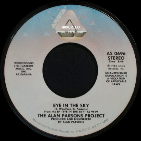 The Alan Parsons Project - Eye In The Sky / Gemini side A