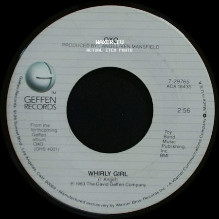 Oxo - Whirly Girl / In The Stars side A