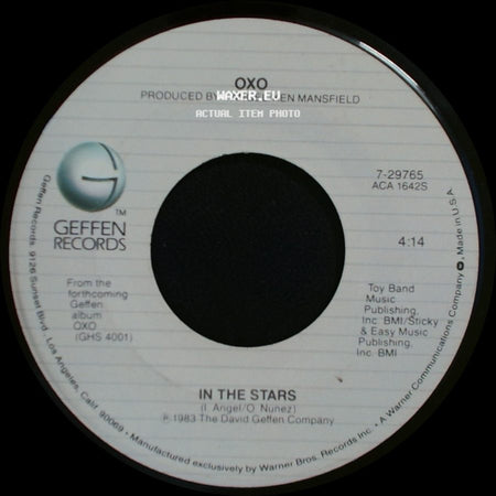 Oxo - Whirly Girl / In The Stars side B