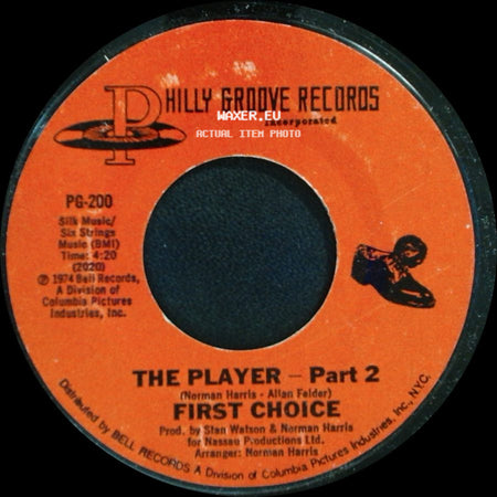 First Choice - The Player - Part 2 / The Player - Part 1 side A