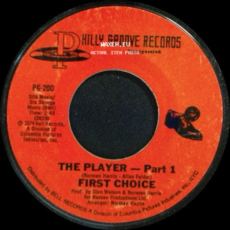 First Choice - The Player - Part 2 / The Player - Part 1 side B