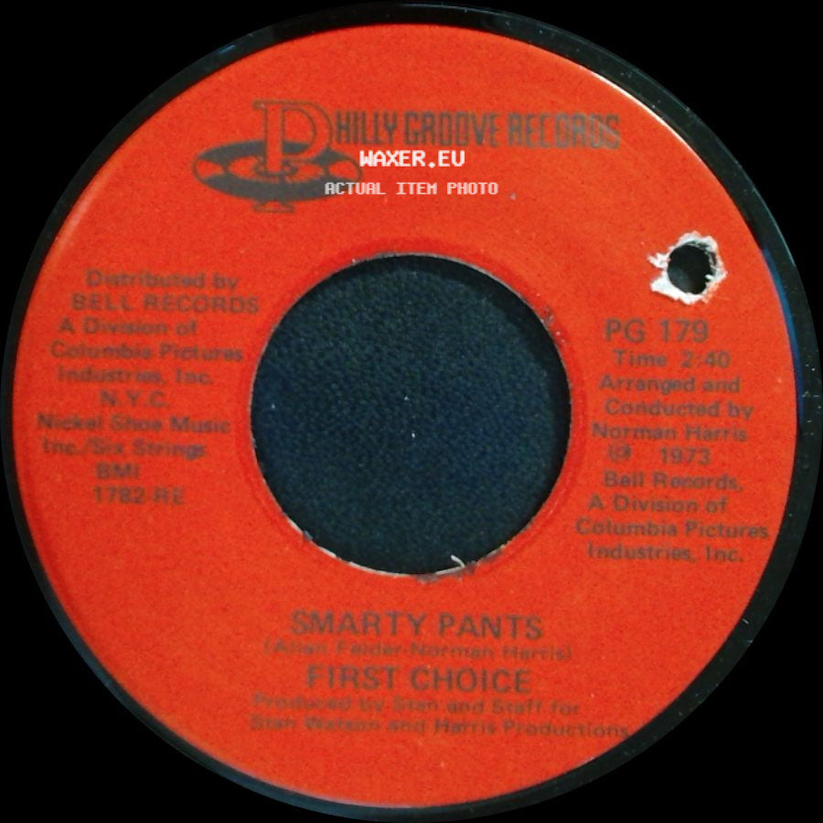 First Choice - Smarty Pants / One Step Away side A