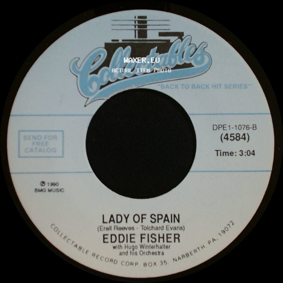 Eddie Fisher - Lady Of Spain / Wish You Were Here side A