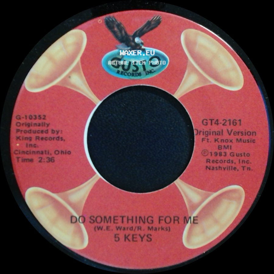 5 Keys - Do Something For Me / Dream On side A