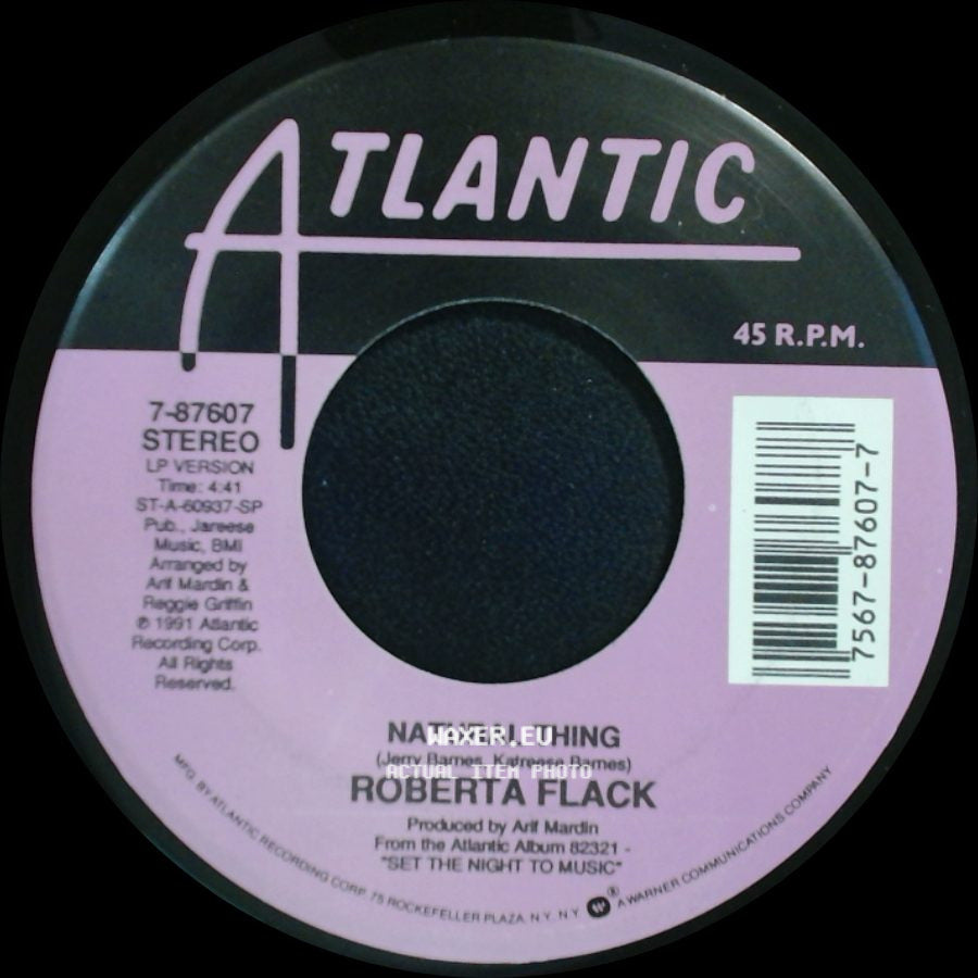 Roberta Flack - Set The Night To Music / Natural Thing side B