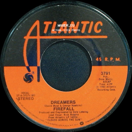 Firefall - Staying With It / Dreamers side B