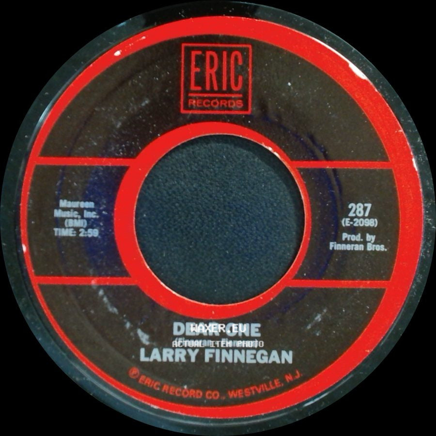 The Fiestas / Larry Finnegan - So Fine / Dear One side B