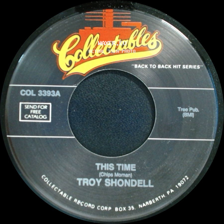 Larry Finnegan / Troy Shondell - Dear One / This Time side B