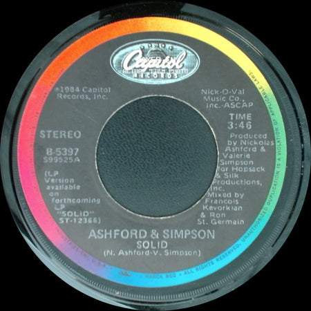 Ashford & Simpson - Solid (Dub Version) / Solid side B