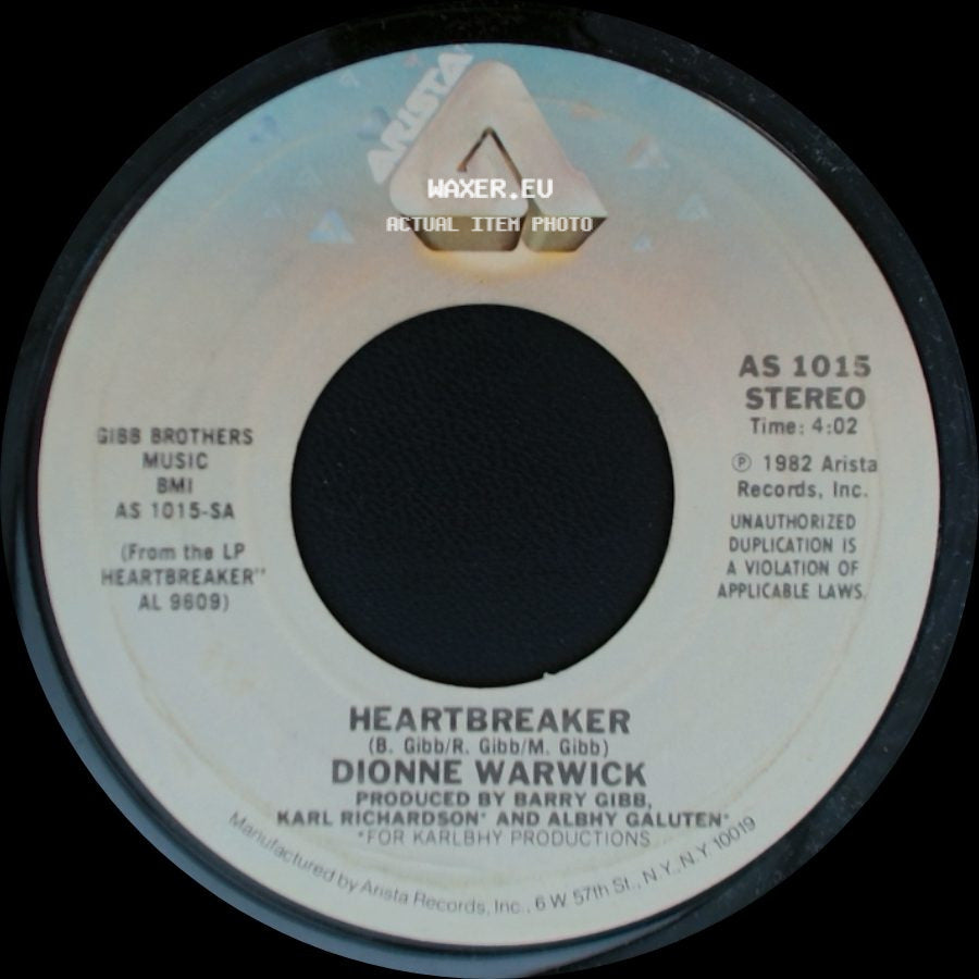 Dionne Warwick - I Can't See Anything (But You) / Heartbreaker side B