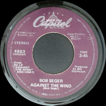 Bob Seger - Against The Wind / No Man's Land side A