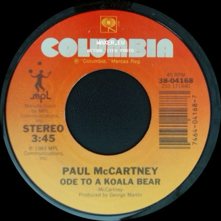 Paul Mccartney / Bonnie Tyler - Ode To A Koala Bear / Straight From The Heart side A
