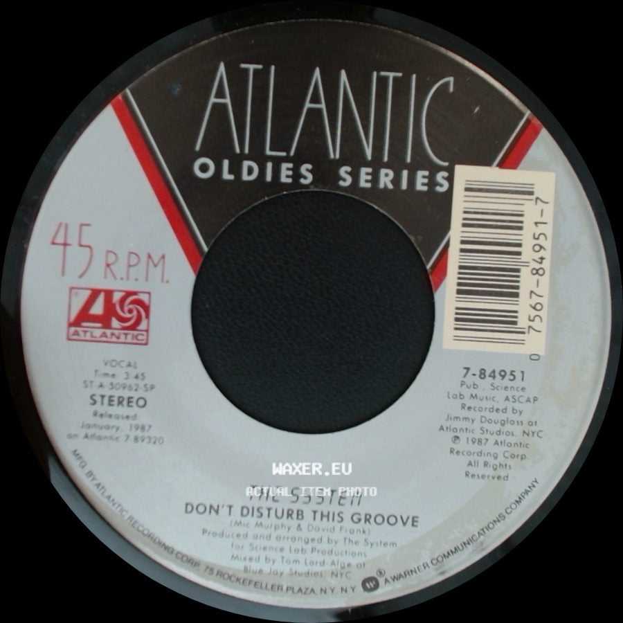 Company B / The System - Fascinated / Don't Disturb This Groove side B