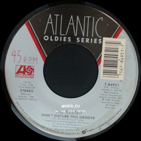 Company B / The System - Fascinated / Don't Disturb This Groove side B