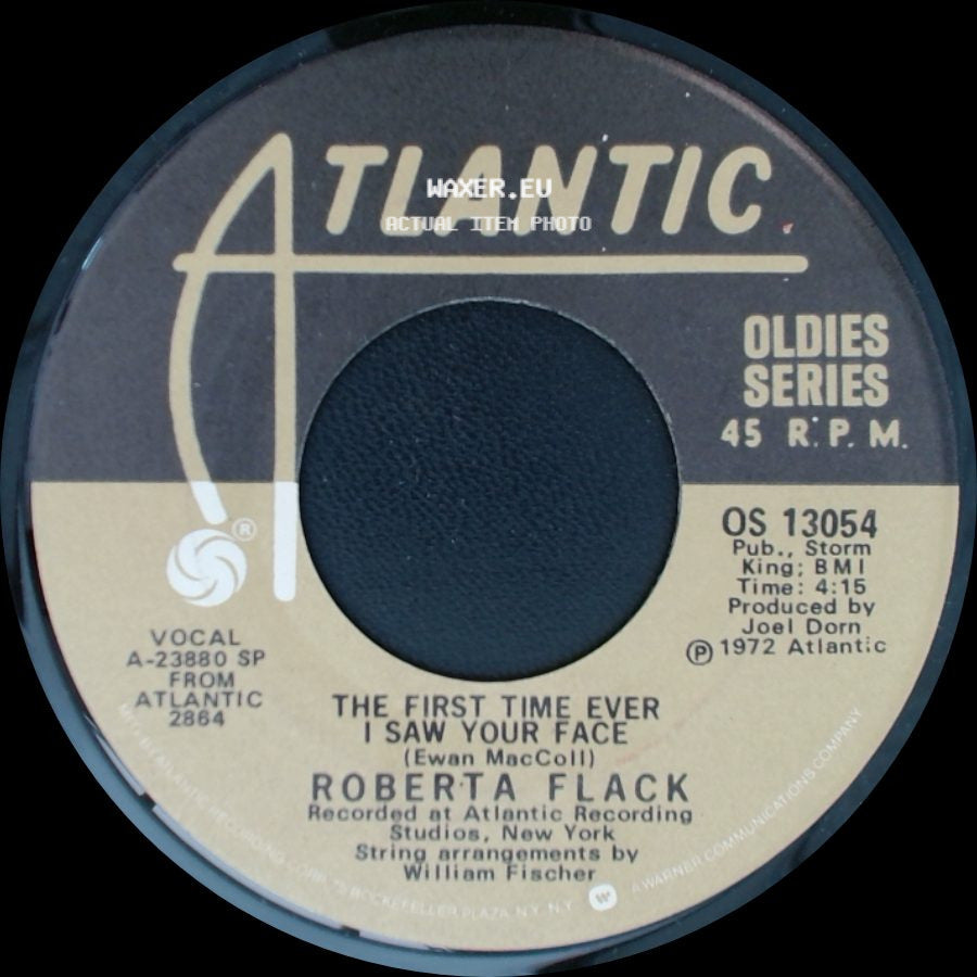 Roberta Flack - Will You Still Love Me Tomorrow / The First Time Ever I Saw Your Face side B