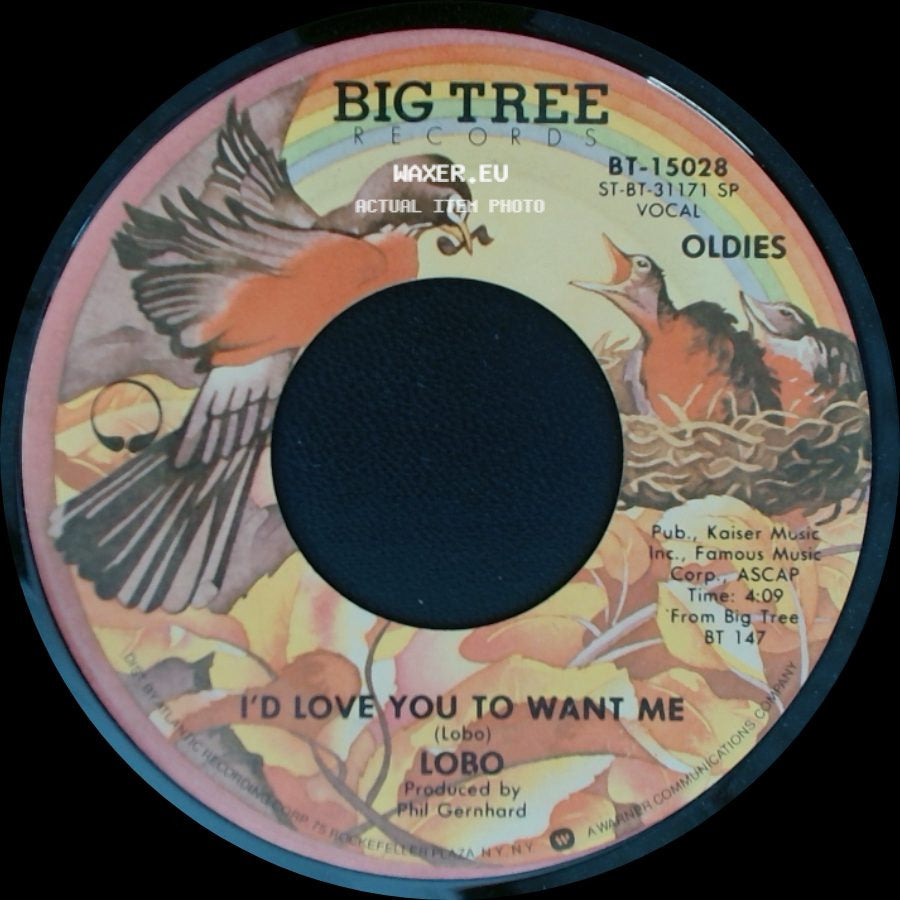 Lobo - I'd Love You To Want Me / A Simple Man side A