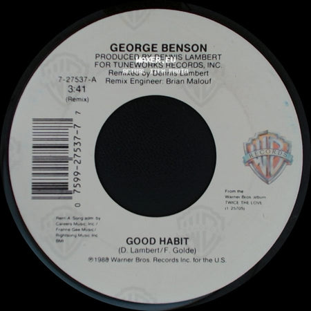 George Benson - Stephanie / Good Habit side B