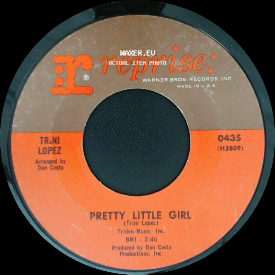 Trini Lopez - Pretty Little Girl / Made In Paris side A