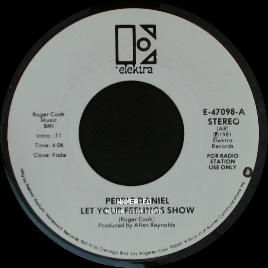 Pebble Daniel - Let Your Feelings Show / Let Your Feelings Show side A