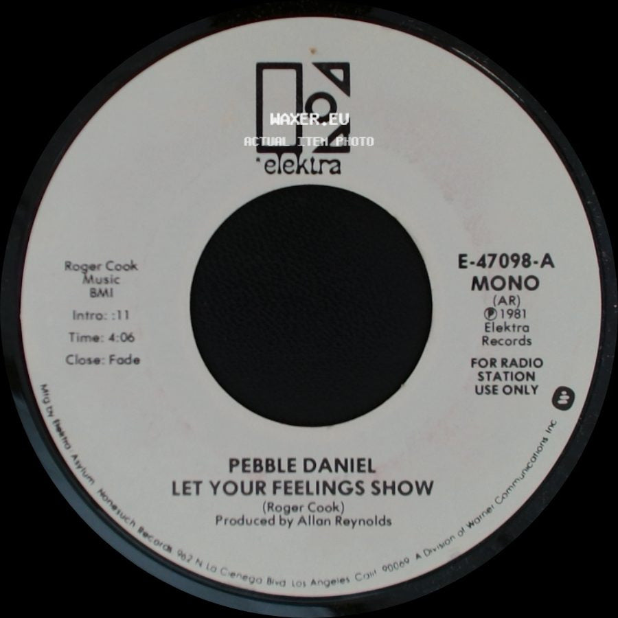 Pebble Daniel - Let Your Feelings Show / Let Your Feelings Show side B
