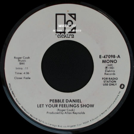 Pebble Daniel - Let Your Feelings Show / Let Your Feelings Show side B