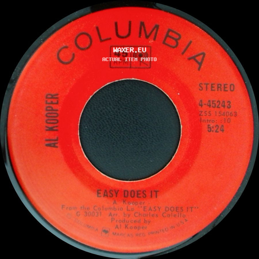 Al Kooper - I Got A Woman / Easy Does It side B