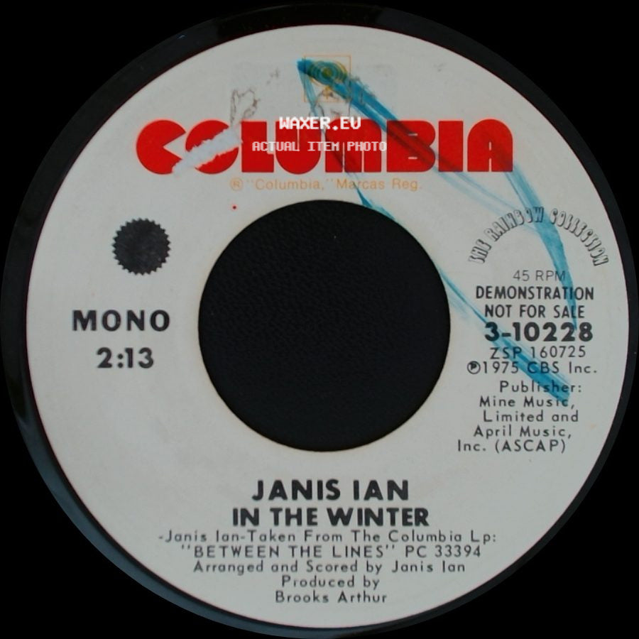 Janis Ian - In The Winter / In The Winter side A