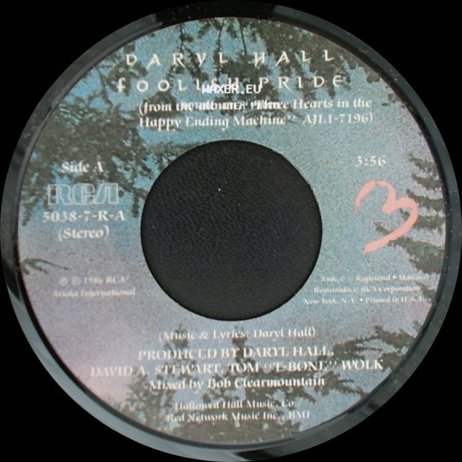 Daryl Hall - Foolish Pride / What's Gonna Happen To Us side A
