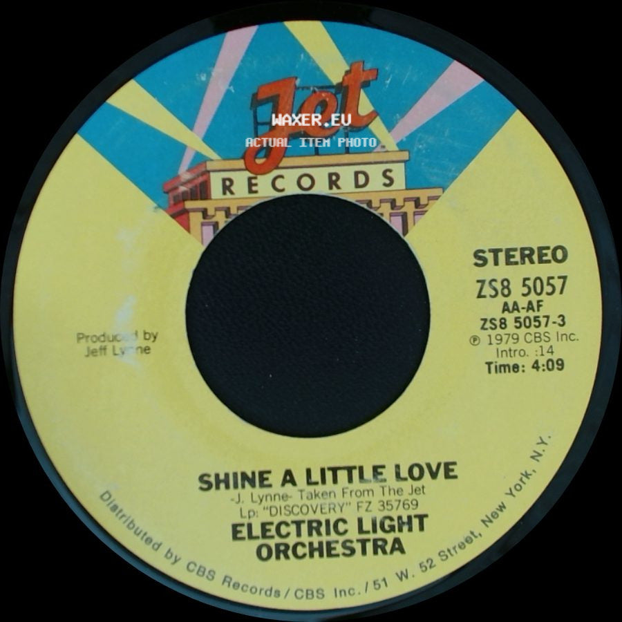 Electric Light Orchestra - Jungle / Shine A Little Love side B