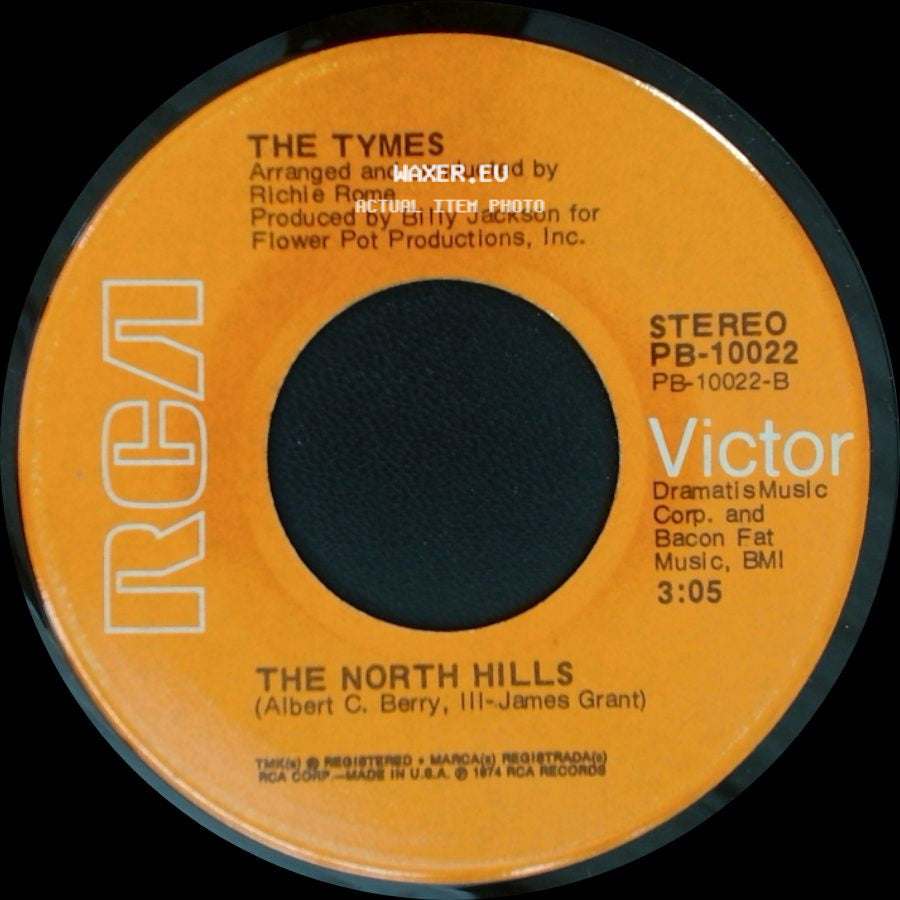 The Tymes - You Little Trustmaker / The North Hills side B