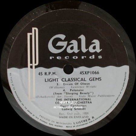 The International Concert Orchestra - Light Classical Gems / Light Classical Gems side B