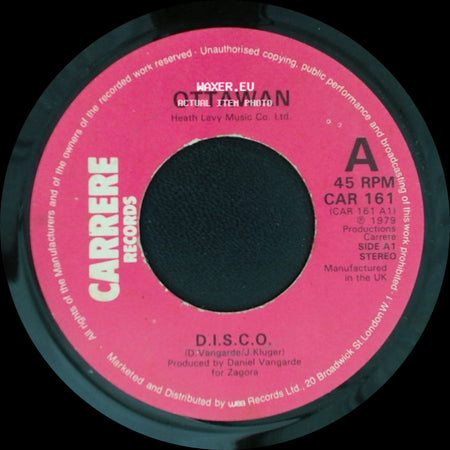 Ottawan - D.I.S.C.O. / D.I.S.C.O. (French Version) side A