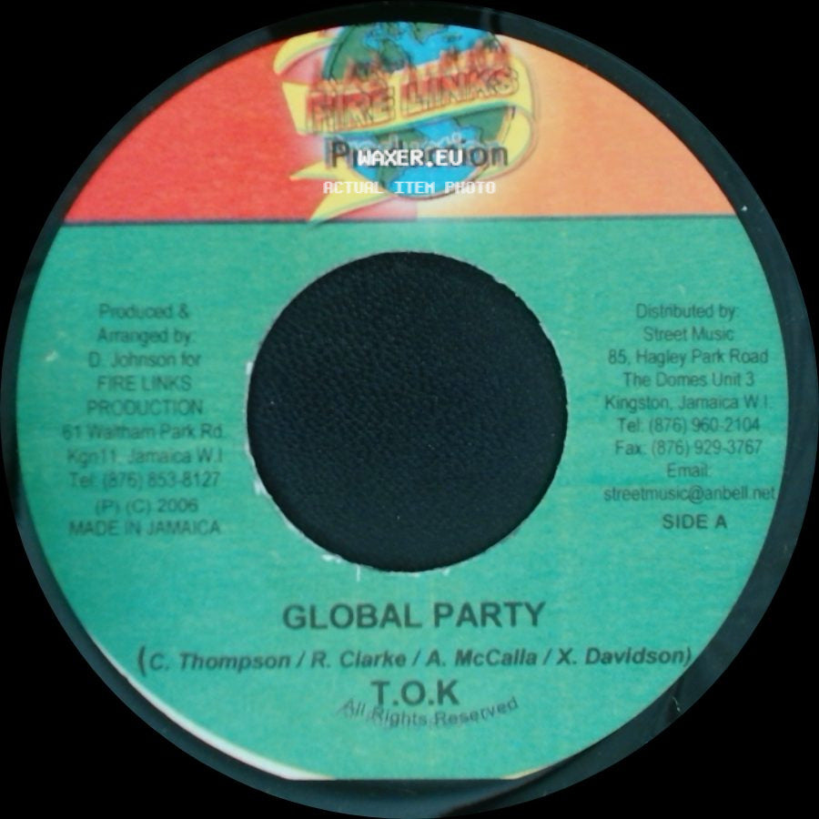 T.O.K - Global Party / Global Riddim side A