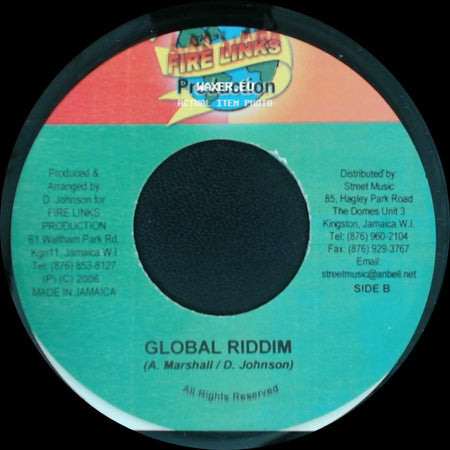 T.O.K - Global Party / Global Riddim side B