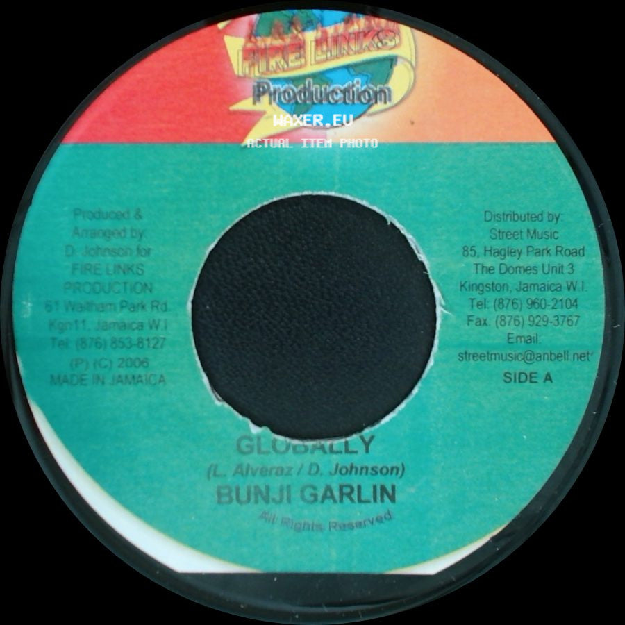 Bunji Garlin - Globally / Global Riddim side A