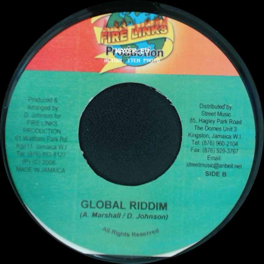 Bunji Garlin - Globally / Global Riddim side B