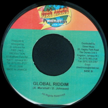 Bunji Garlin - Globally / Global Riddim side B