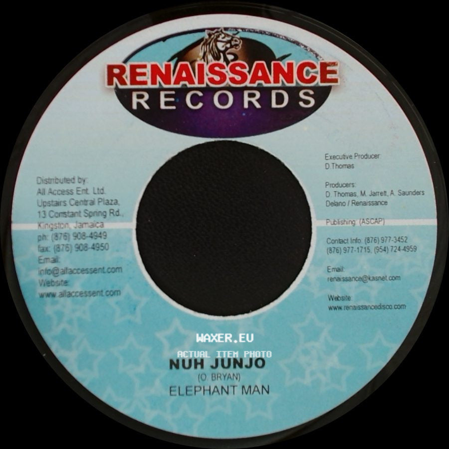 Elephant Man / Loogaman - Nuh Junjo / Teaser side A