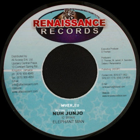 Elephant Man / Loogaman - Nuh Junjo / Teaser side A