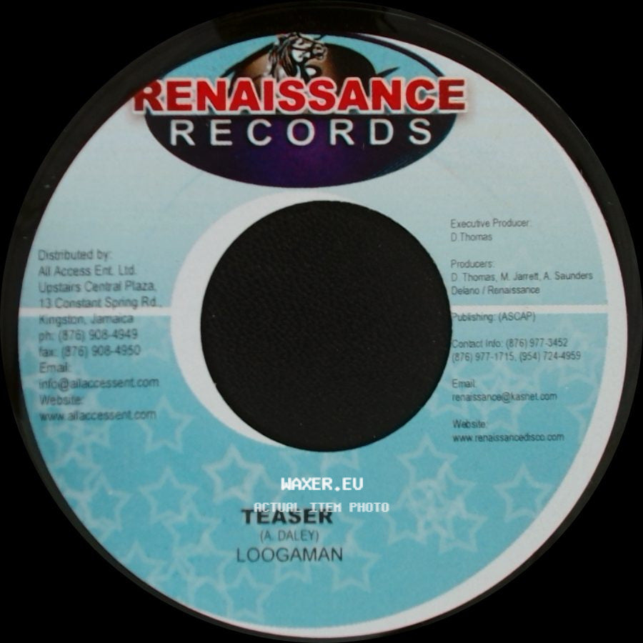 Elephant Man / Loogaman - Nuh Junjo / Teaser side B