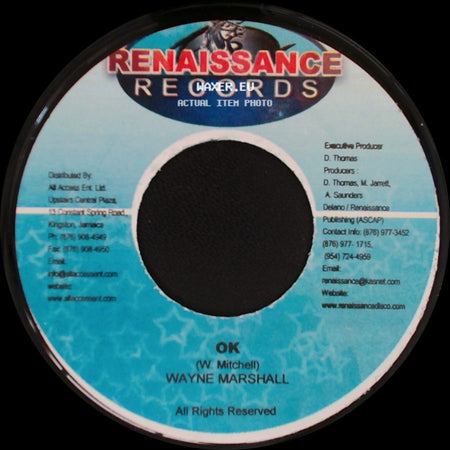 Wayne Marshall / Flava / Kurup - Ok / Girls Request side A